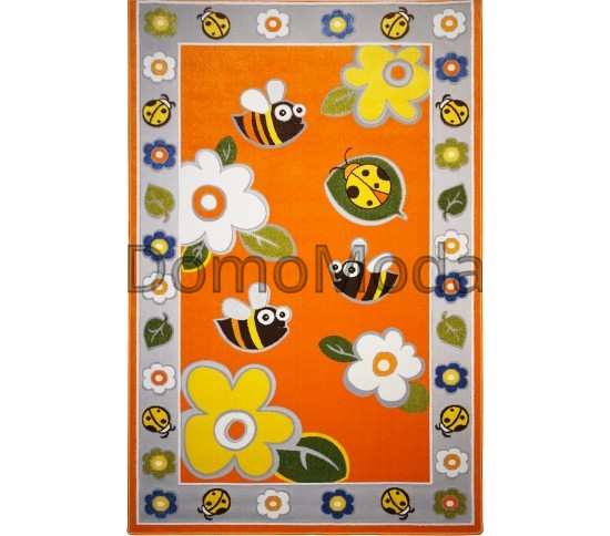 Детский ковер КИНДЕР МИКС 50850 orange - высокое качество по лучшей цене в Украине